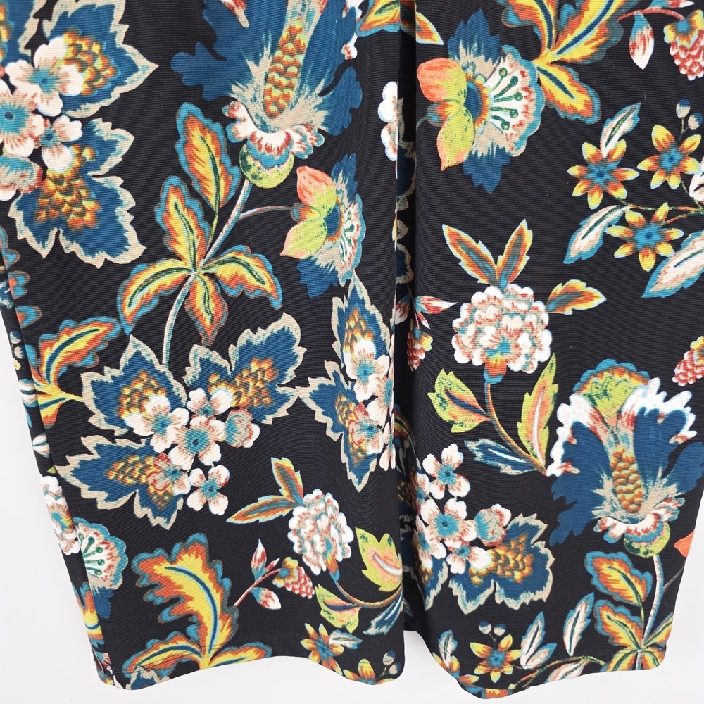 INC Black & Yellow Floral Sheath Dress Floral Print Large.A32 - Picture 11 of 11